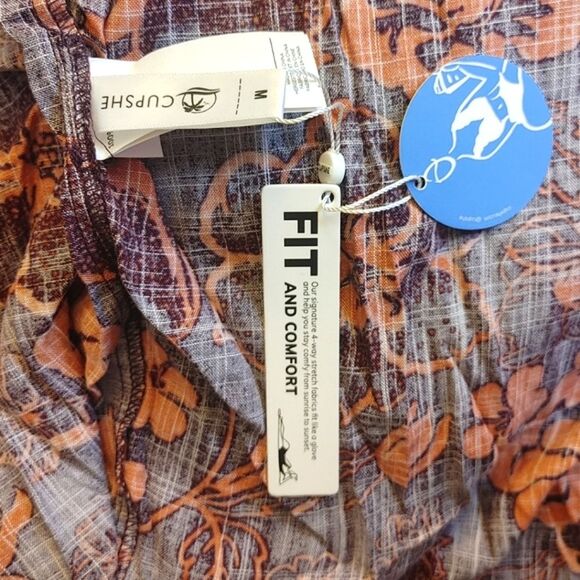 Cupshe Sally Floral Plunge Maxi Dress - Medium - Picture 4 of 8